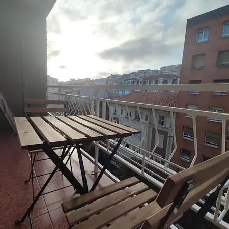 Centro Con Ascensor Lägenhet Santander